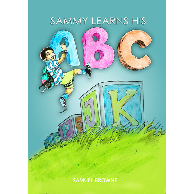 NGOWE Book and educational book Sammy Learns His ABC by Samuel E Browne Front View